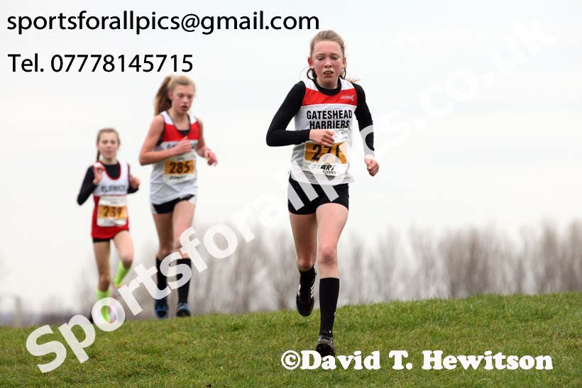 Girls under-13s 2019 Start Fitness Sherman Cup/Davison Shield, Temple Park, South Shield. Photo:  David T. Hewitson/Sports for All Pics